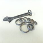 Verktøy-nøkkelringer i rustfritt stål