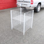 Eksponeringskurv med justerbar bunn