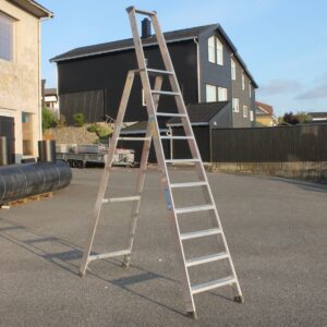 Zarges Z500 10-trinns trappestige