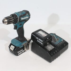 Makita DDF485 børsteløs drill med batteri og lader