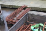 Lot armeringsprofiler samt ca. 10,5-meter 620mm stålrør - Bilde 13