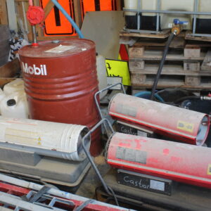 3x dieselvarmere og 1/2-fat med farget Diesel