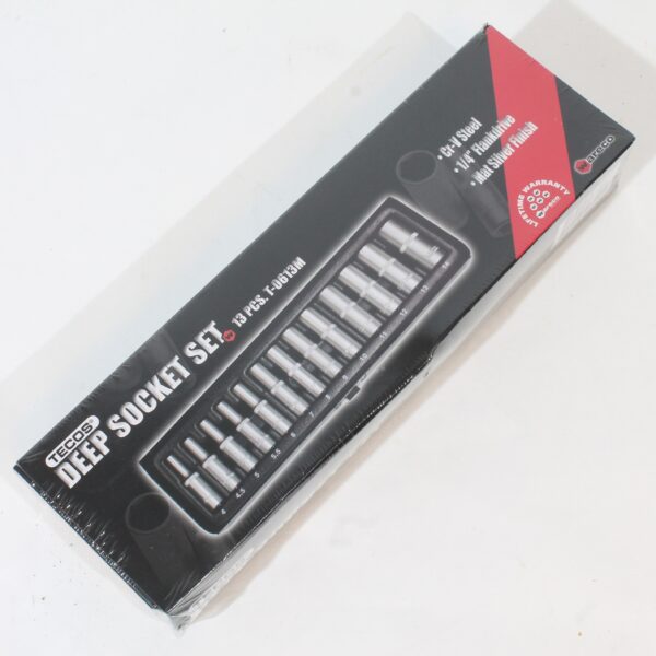 Tecos 13-deler 1/4" Langpipesett - Bilde 1