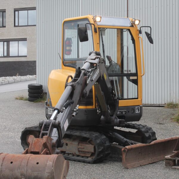 Volvo ECR28 - 2,8tonn minigraver - Lavt timetall! - Bilde 3
