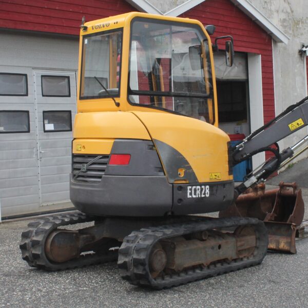 Volvo ECR28 - 2,8tonn minigraver - Lavt timetall! - Bilde 6