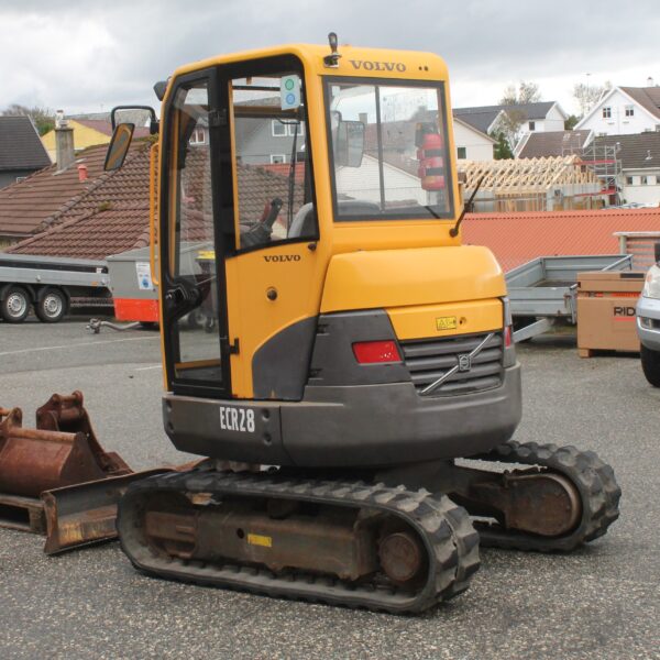 Volvo ECR28 - 2,8tonn minigraver - Lavt timetall! - Bilde 5