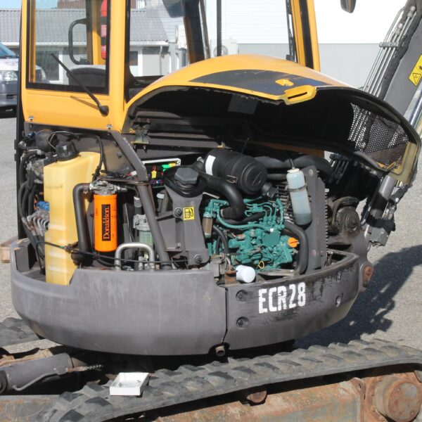 Volvo ECR28 - 2,8tonn minigraver - Lavt timetall! - Bilde 18