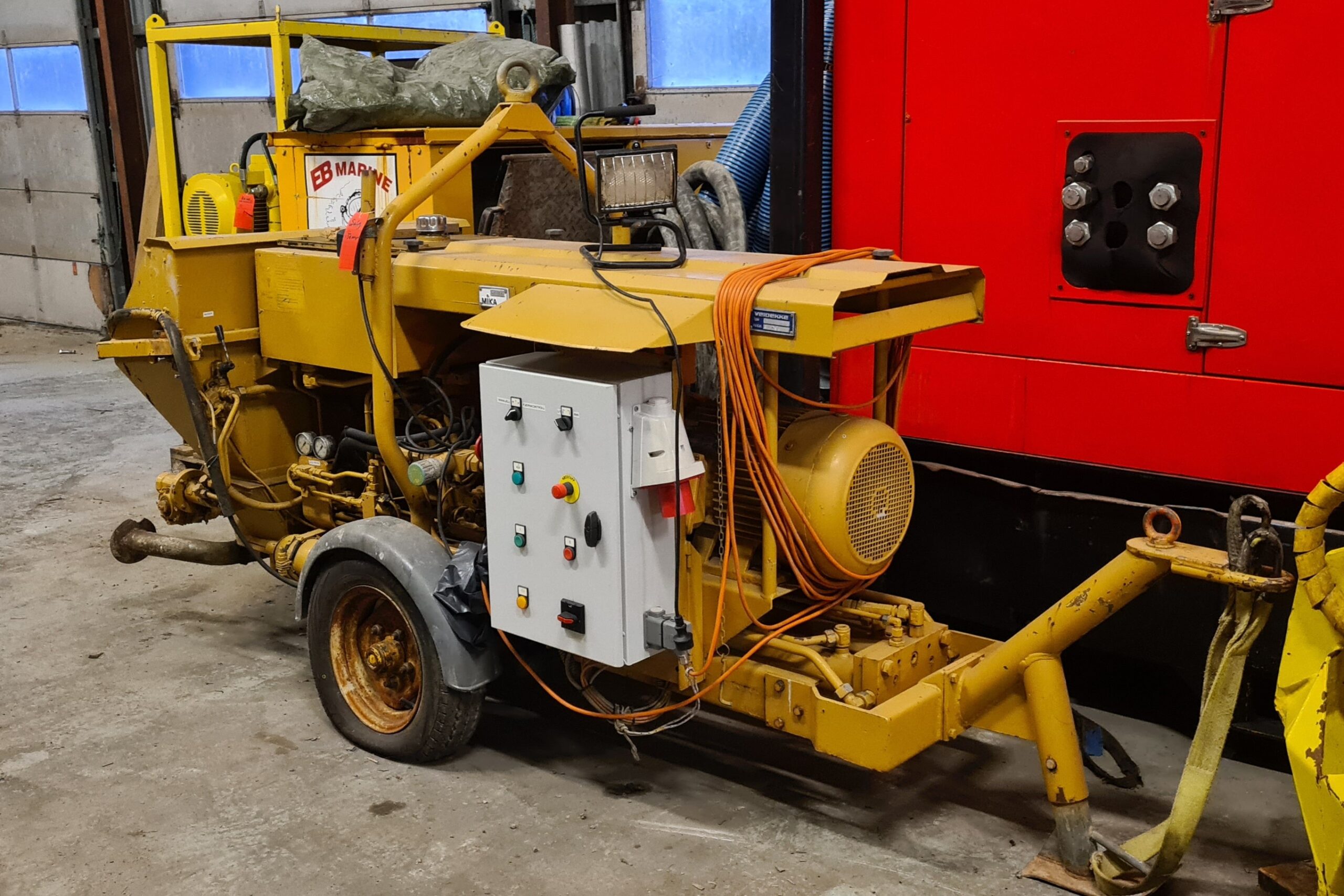 Mecbo Getto P2.600 APV/D PMI betongpumpe Mecbo Getto P2.600 APV/D PMI betongpumpe - Bilde 1