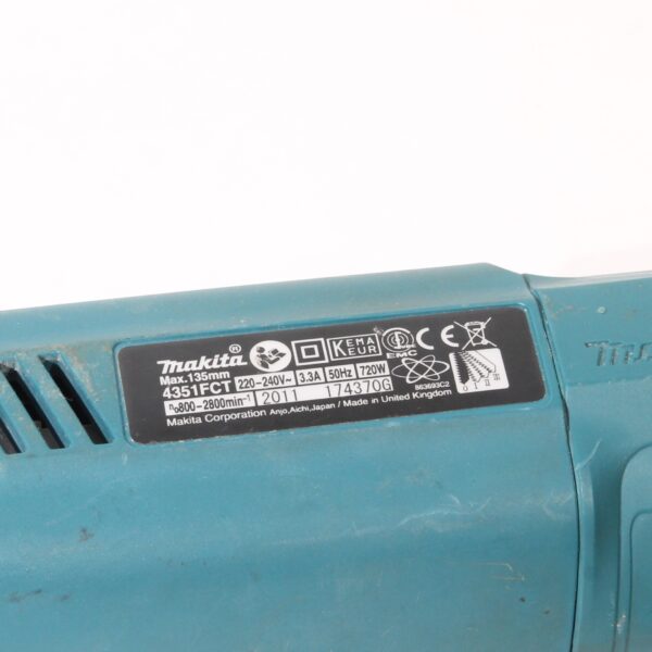 Makita 4351FCTK Stikksag - Bilde 3