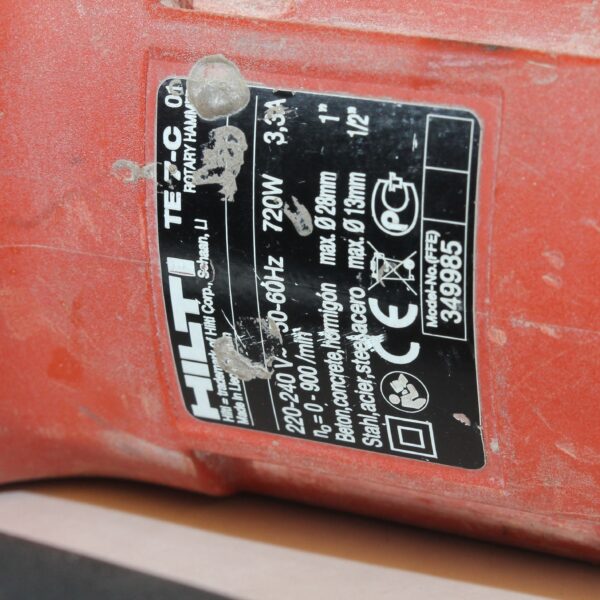 Hilti TE 7-C med TE DRS-M støvsuger - Bilde 4
