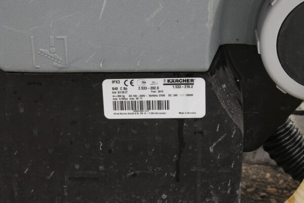 Karcher B40 C Bp gulvvaskemaskin - Bilde 8