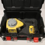 Geomax rotasjonslaser med mottaker, 3-fot, nivelleringsstang og koffert - Bilde 4