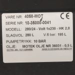 Motek 280 kompressor - Bilde 3