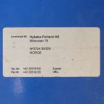 EdmoLift TV 10000 10-tonn løftebord - Bilde 12