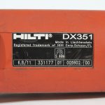 Hilti DX351 mag Boltepistol m/magasin - Bilde 5