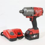 Milwaukee M18 ONEFHIWF34 3/4″ muttertrekker med batteri og lader