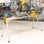 DeWalt DW712N kapp & gjærsag på DE7023 arbeidsbord