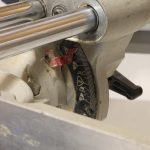 DeWalt DW712N kapp & gjærsag på DE7023 arbeidsbord - Bilde 6