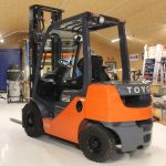 Toyota 8FDF25 Diesel motvektstruck kun 302 timer - Bilde 2
