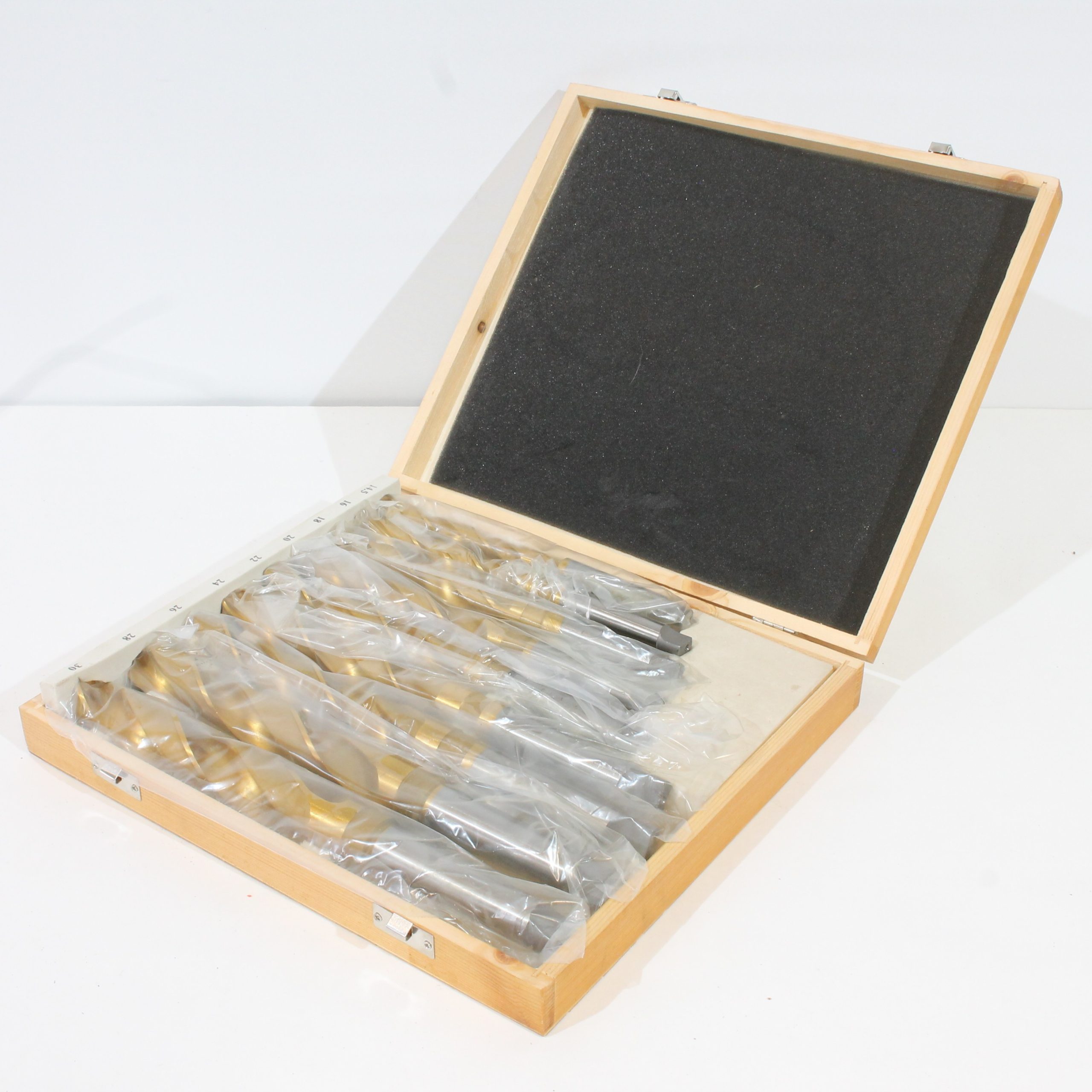 Bernardo 14,5mm - 30,0mm HSS spiralbor-sett Bernardo 14,5mm - 30,0mm HSS spiralbor-sett - Bilde 1