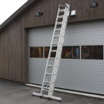 Gunzburger steigtechnik 33312 aluminium multifunksjons stige