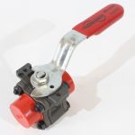 Flowserve A44-4466RT 1/2" 3-delt kuleventil