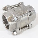 1-1/2″ 316 syrefast tilbakeslagsventil