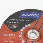 Norton 230mm Kappskive til rustfritt stål - Bilde 2