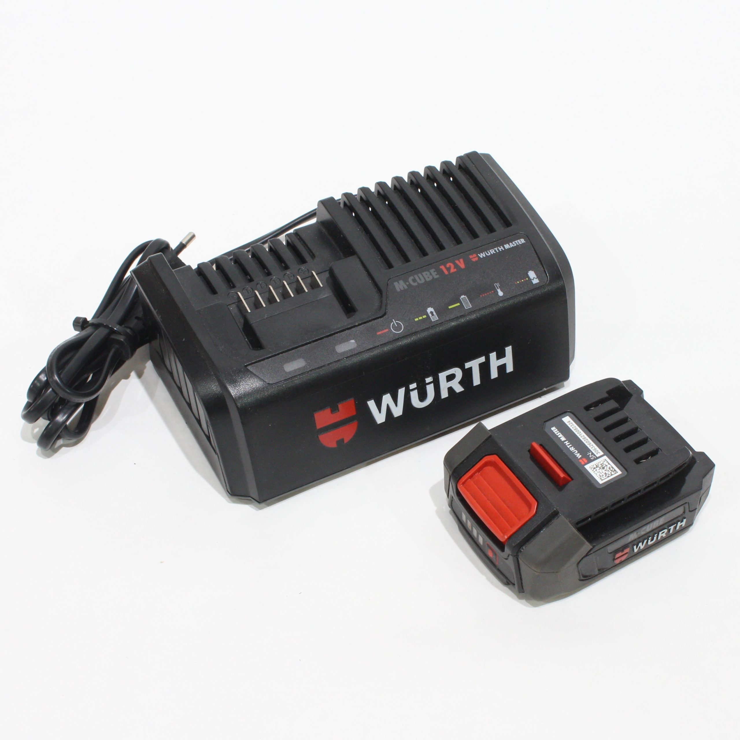IMG_0381 (2) Wurth Master Li 12V 2ah Li-ion batteri m/Alg 12/2 Basic lader - Bilde 1