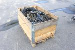 Parti hydraulikkslanger med pressede syrefaste JIC-koblinger