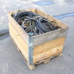Parti hydraulikkslanger med pressede syrefaste JIC-koblinger