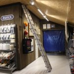 Proff aluminium 2-delt skyvestige
