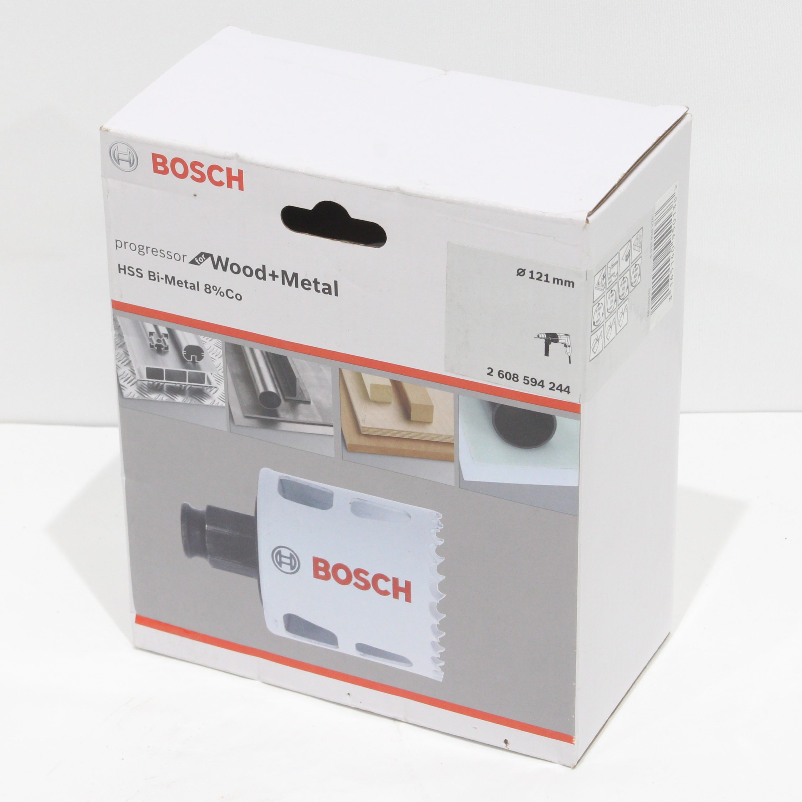 IMG_0989 Bosch Progressor HSS Bi-Metal hullsag Ø121 mm - Bilde 1