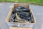 Parti hydraulikkslanger med pressede syrefaste JIC-koblinger - Bilde 4