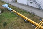 Munck 18-meter traverskran med 2,5 tonn EL-talje/vinsj
